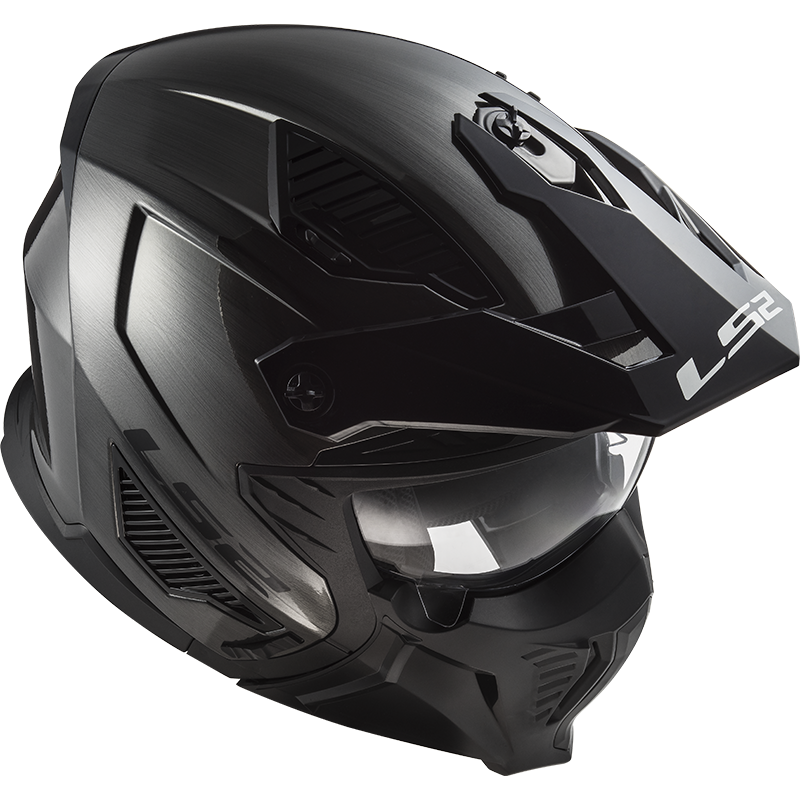 LS2 OF606 Drifter Jeans gloss titanium