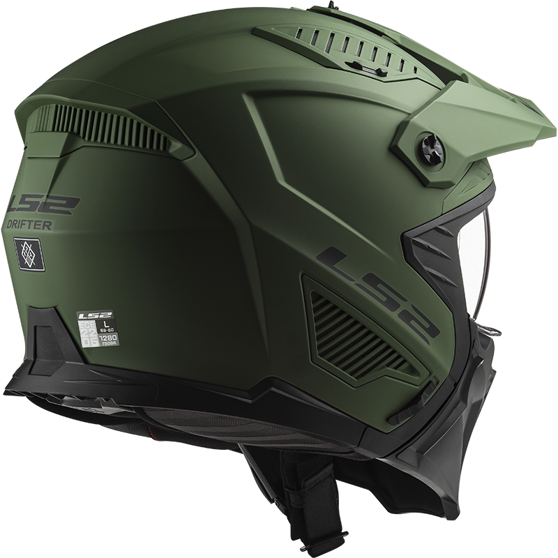 LS2 OF606 Drifter solid matt army green