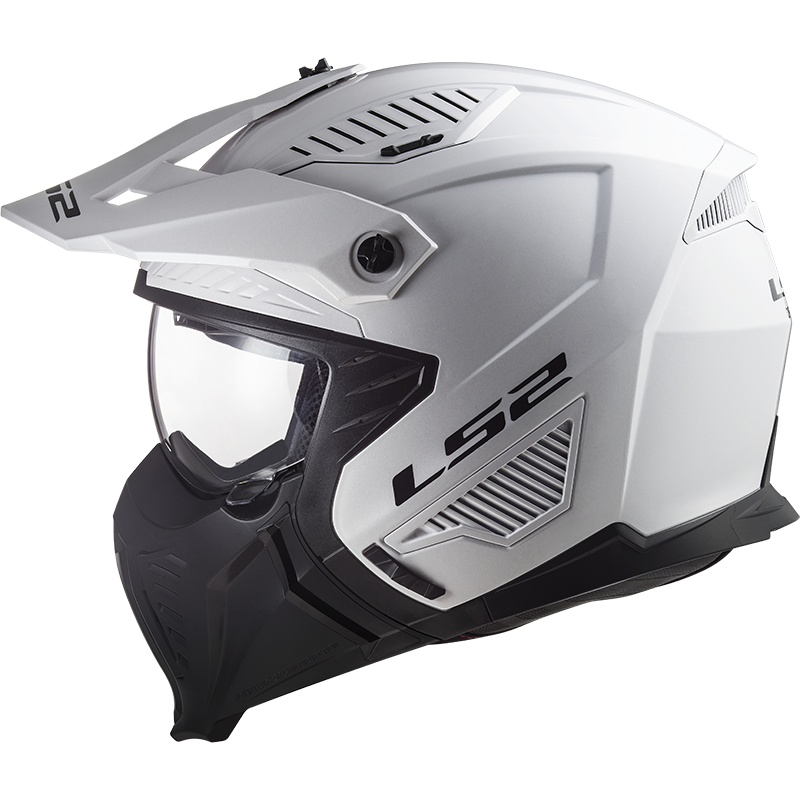 LS2 OF606 Drifter solid gloss white