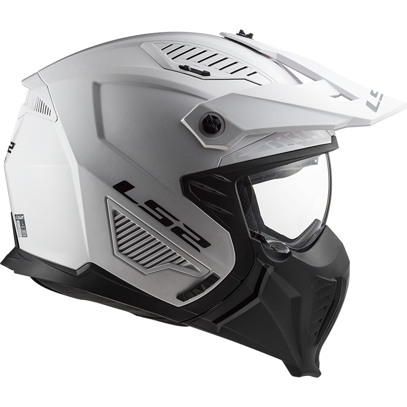 LS2 OF606 Drifter solid gloss white