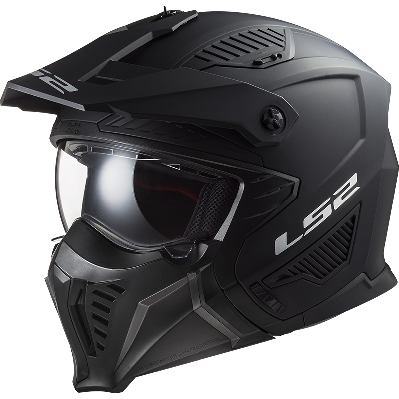 LS2 OF606 Drifter solid black matt