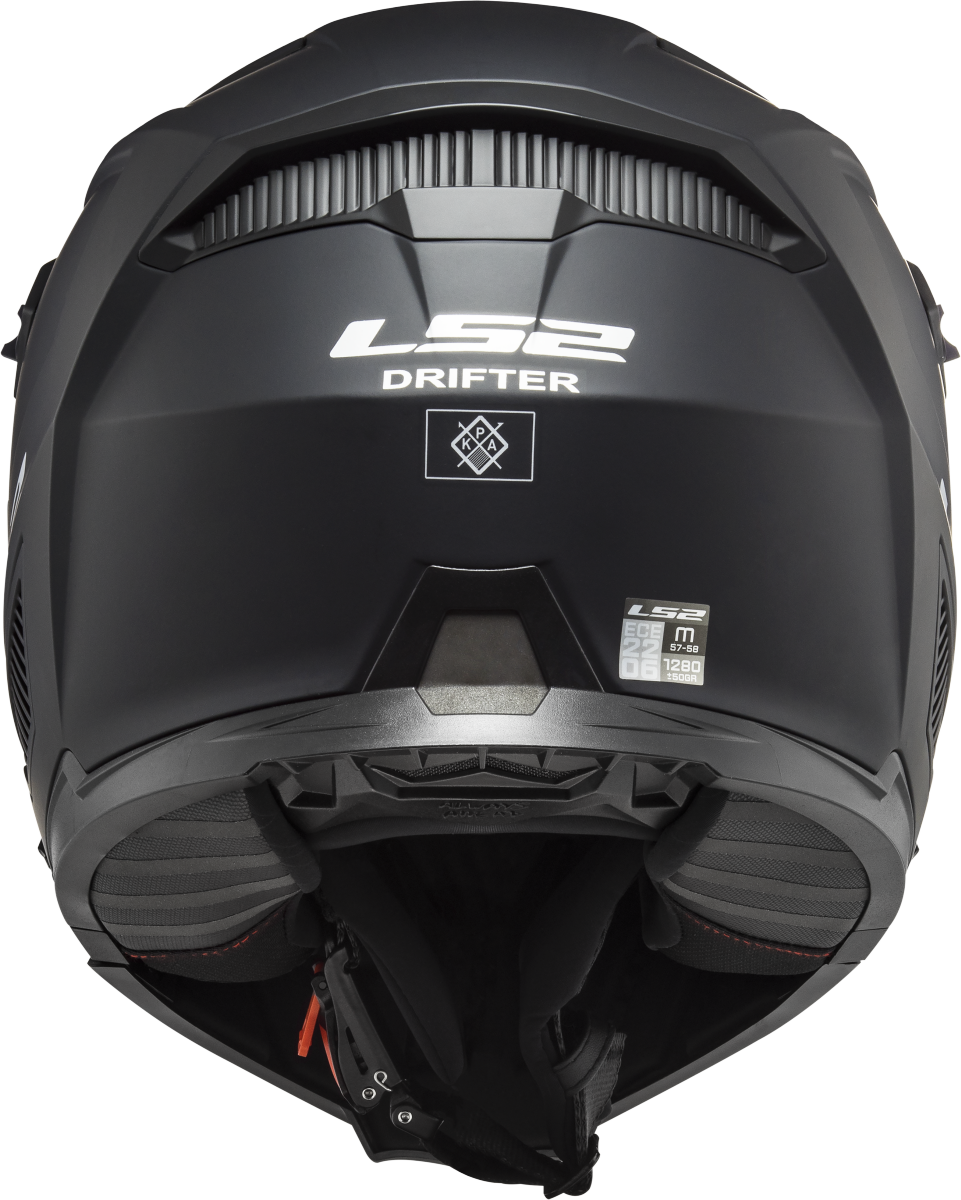 LS2 OF606 Drifter solid black matt