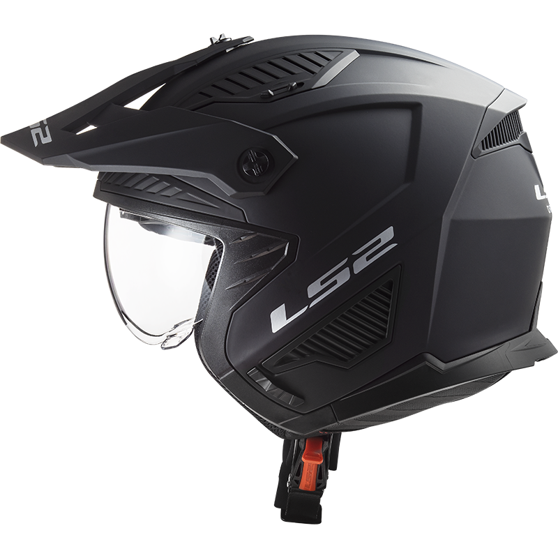 LS2 OF606 Drifter solid black matt