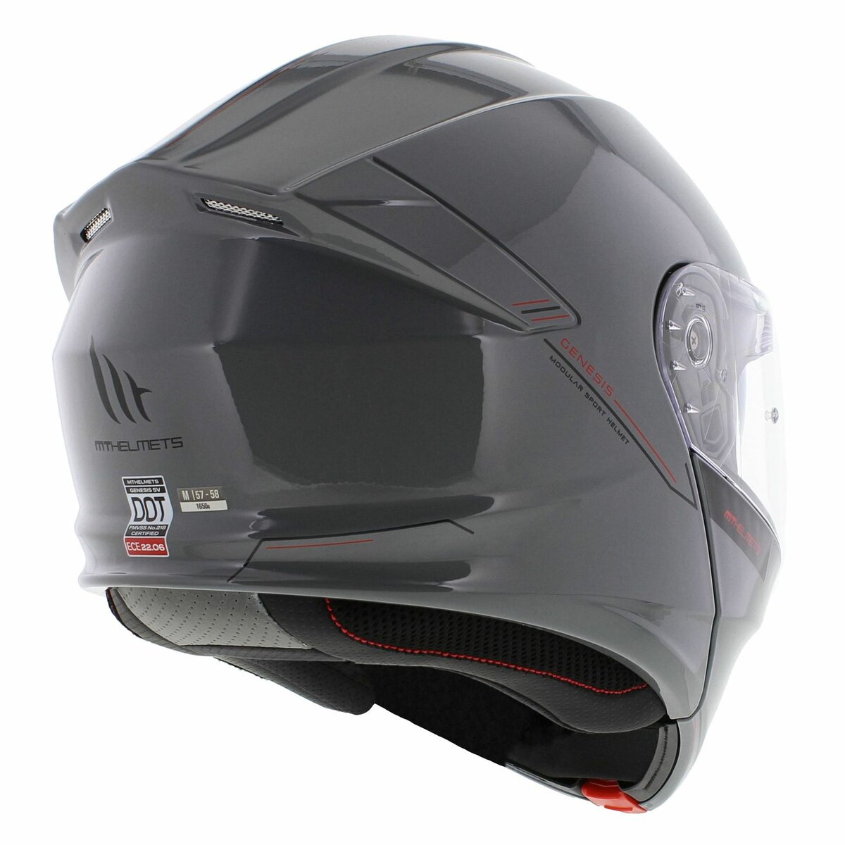 MT Genesis SV helmet gloss grey