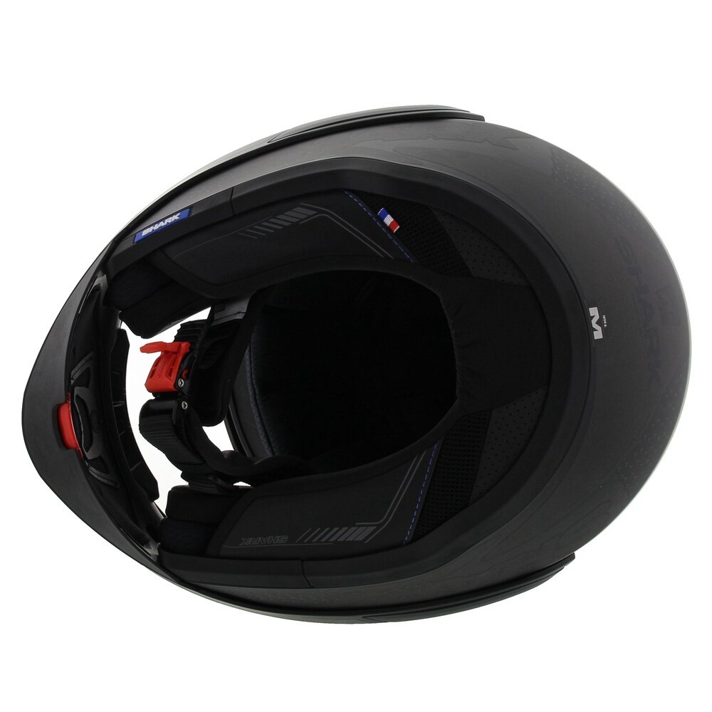 Shark EVO-GT Helmet Encke matt black anthracite - Flip up / Flip back / Modular motorcycle helmet