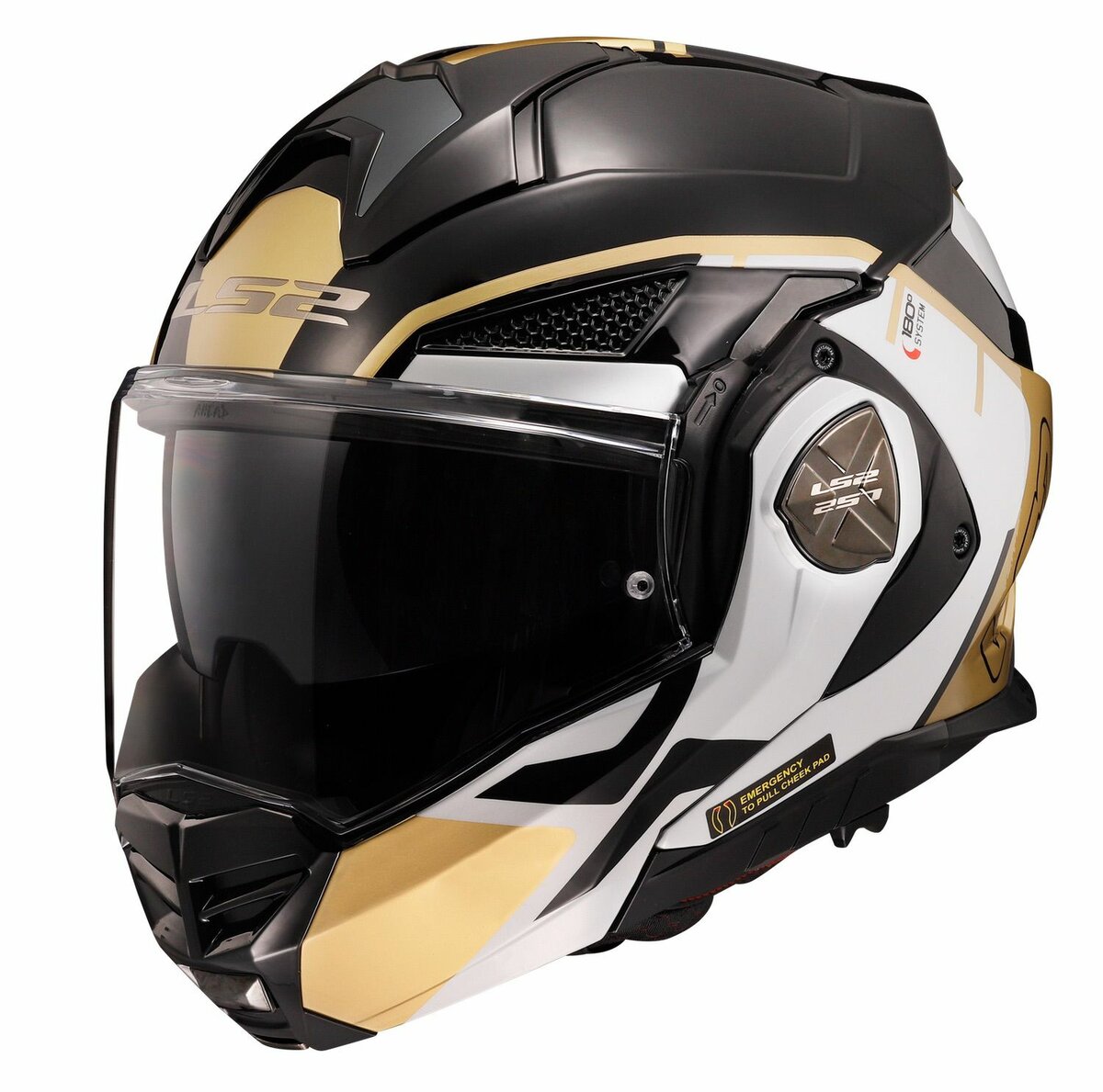 LS2 FF901 Advant X helmet Metryk black sand white - Size XS