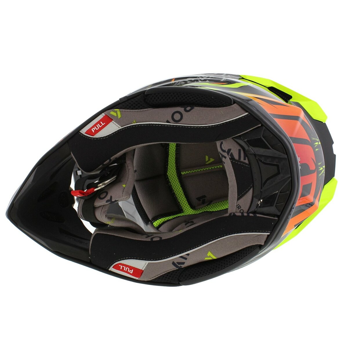Airoh Twist 3.0 MX Helmet Toxic gloss black yellow