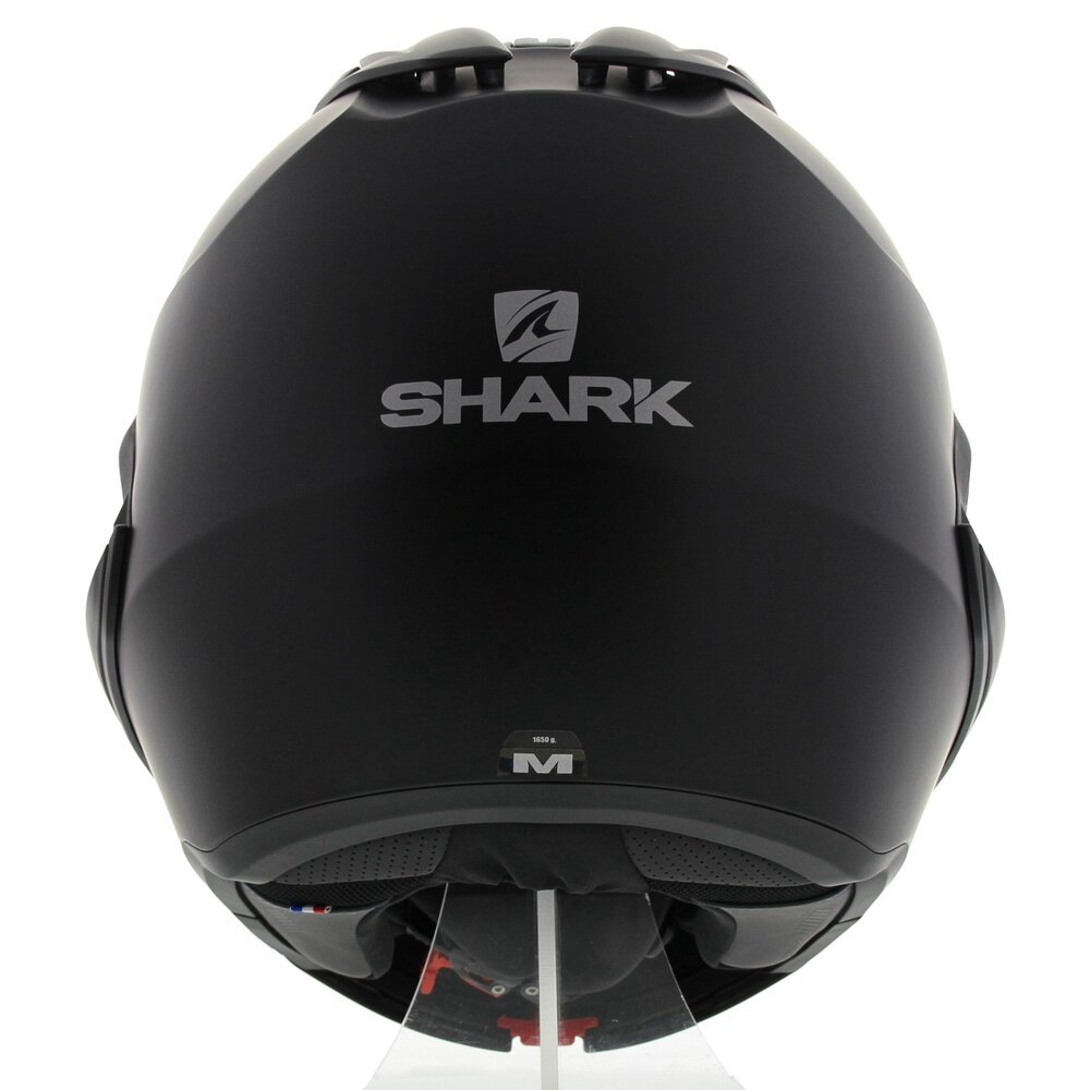 Shark EVO-GT Modular Helmet Blank Matt Black - Motorcycle flip back helmet