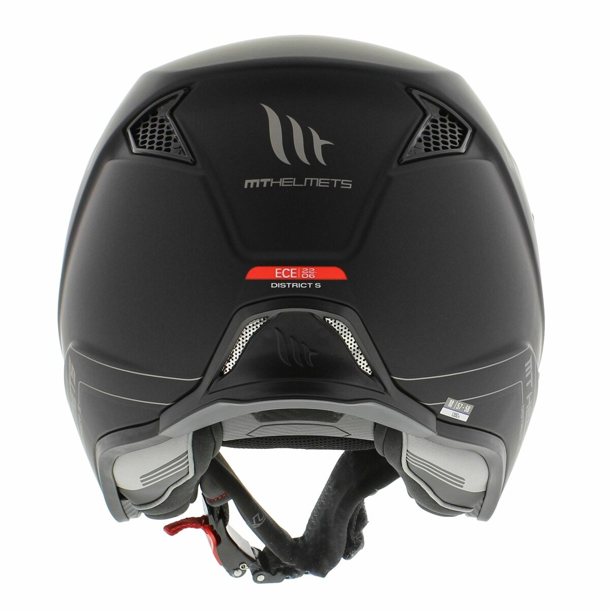 MT District S SV helmet matt black