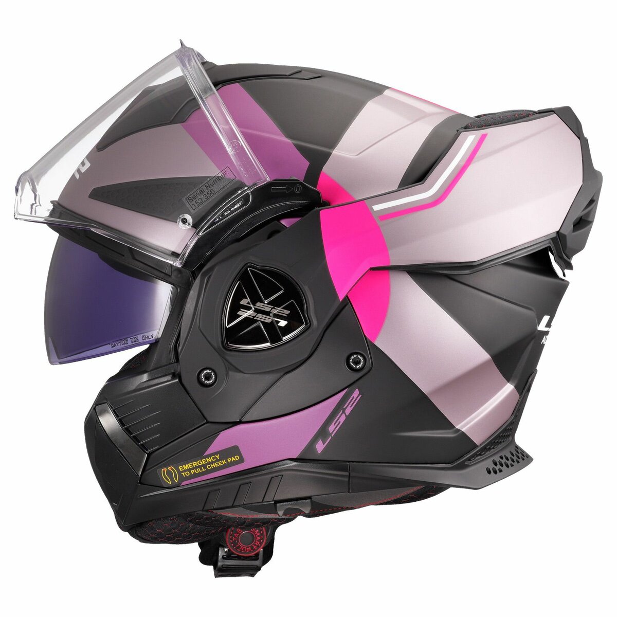 LS2 FF901 Advant X helmet Ultra grey purple