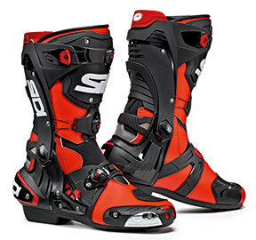 Sidi Rex Black Red Motorcycle Boots