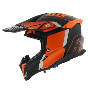 Airoh Aviator 3 AMS&sup2; Glory matt black orange