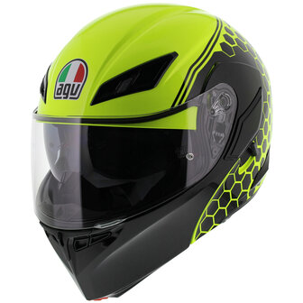 AGV Compact ST Detroit Yellow Fluo Black