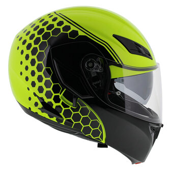 AGV Compact ST Detroit Yellow Fluo Black