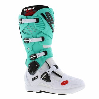 Sidi Crossfire 3 SRS MX Off road Boots White Mint Limited