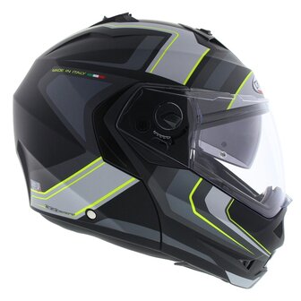 Caberg Systeemhelm Duke II Tour Matt Black yellow