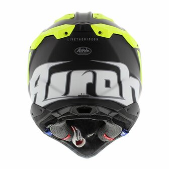 Airoh Aviator 3 AMS&sup2; Glory matt black grey fluo yellow