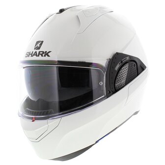 Shark EVO-GT Modular Helmet Blank Gloss White