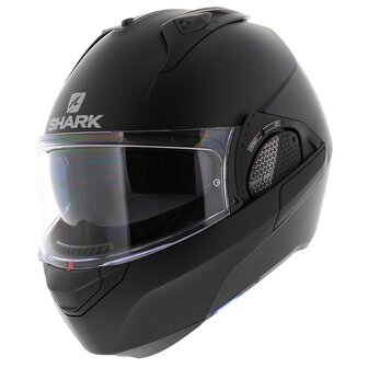 Shark EVO-GT Modular Helmet Blank Matt Black