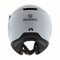 Shark Citycruiser helmet dual white silver blank W01