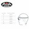 Airoh Helmet Aviator 3 AMS² Push gloss white blue red