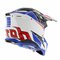 Airoh Helmet Aviator 3 AMS² Push gloss white blue red
