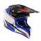 Airoh Helmet Aviator 3 AMS² Push gloss white blue red