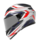 AGV K3 fullface motorcycle helmet Space matt white blue red