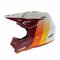 Answer AR3 MX helmet Pace red white orange - Size L