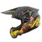 Airoh Twist 3.0 MX Helmet Adventure matt grey black orange - Lara Croft