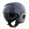 Shark Nano helmet blank gloss nardo grey S01