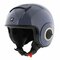 Shark Nano helmet blank gloss nardo grey S01