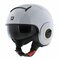 Shark Nano helmet blank gloss white silver W01