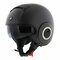 Shark Nano helmet blank matt gun metal A06