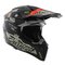 Airoh MX Helmet Aviator 3 AMS² Burnout matt black grey red