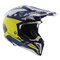 Airoh Helmet Aviator 3 AMS² Saber matt blue white yellow