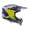 Airoh Helmet Aviator 3 AMS² Saber matt blue white yellow