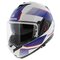 Shark Oxo Modular Helmet Blank - Sikter - White Blue Red