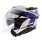 Shark Oxo Modular Helmet Blank - Sikter - White Blue Red