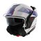 Shark Oxo Modular Helmet Blank - Sikter - White Blue Red