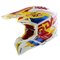 Airoh MX Helmet Aviator 3 AMS² Six Days Spain - Limited Edition - Gloss White Red Yellow