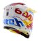 Airoh MX Helmet Aviator 3 AMS² Six Days Spain - Limited Edition - Gloss White Red Yellow