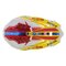 Airoh MX Helmet Aviator 3 AMS² Six Days Spain - Limited Edition - Gloss White Red Yellow