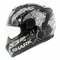 Shark Spartan 1.2 Lorenzo Catalunya GP- Black White Silver