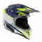 Airoh Helmet Aviator 3 AMS² Push gloss blue grey yellow