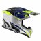 Airoh Helmet Aviator 3 AMS² Push gloss blue grey yellow