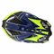 Airoh Helmet Aviator 3 AMS² Push gloss blue grey yellow