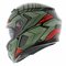 AGV K3 helmet Decept matt black green red