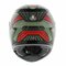 AGV K3 helmet Decept matt black green red