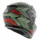 AGV K3 helmet Decept matt black green red